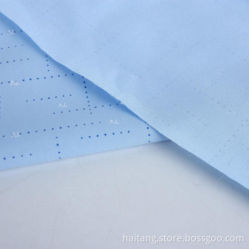 Anti-wrinkle Printing Microfiber fabric Shirt Material Close